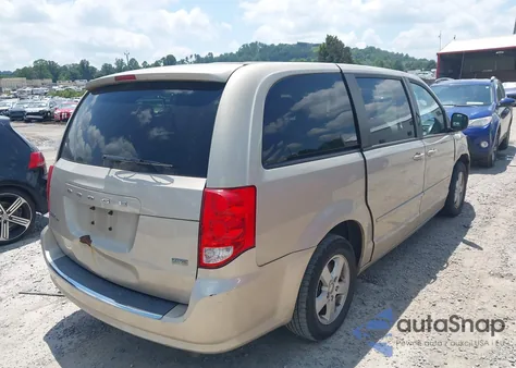 2013 Dodge Grand Caravan Sxt из США, поврежденный, VIN 2C4RDGCG4DR528021